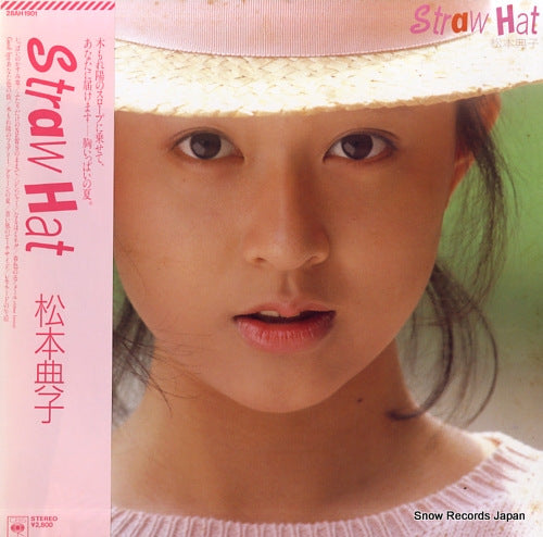 MATSUMOTO, NORIKO straw hat 28AH1901