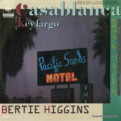 HIGGINS, BERTIE casablanca 07SP600
