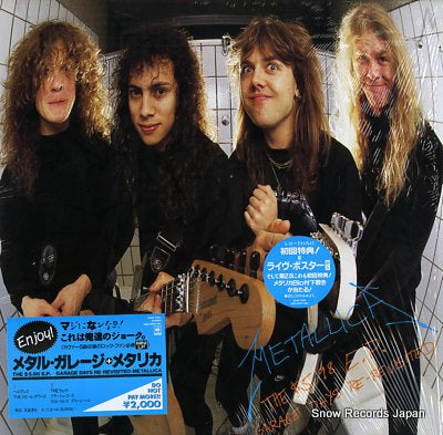 METALLICA the $5.98 e.p. garage days re-revisited 20AP3391