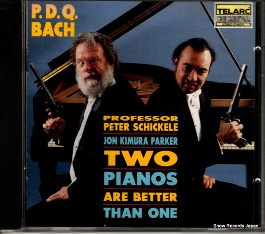 SCHICKELE, PETER, AND JON KIMURA PARKER bach; two pianos are better than one CD-80376 / PHCT-5154