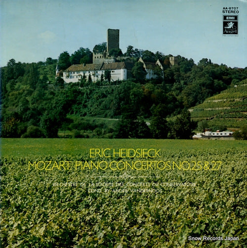 HEIDSIECK, ERIC mozart; piano concertos no.25 & 27 AA-8707