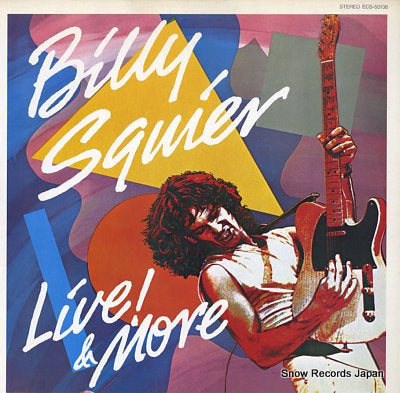 SQUIER, BILLY live & more ECS-50136