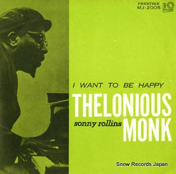 MONK, THELONIOUS i want to be happy MJ-2005