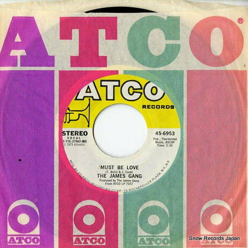 JAMES GANG, THE must be love 45-6953