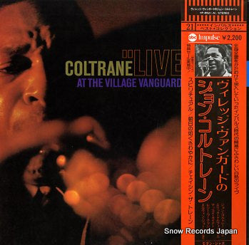 COLTRANE, JOHN coltrane "live" at the village vanguard YP-8521-AI