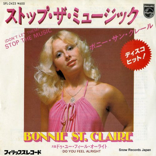 ST. CLAIRE, BONNIE (don't let them) stop the music SFL-2423