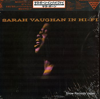 VAUGHAN, SARAH sarah vaughan in hi-fi 20AP1419