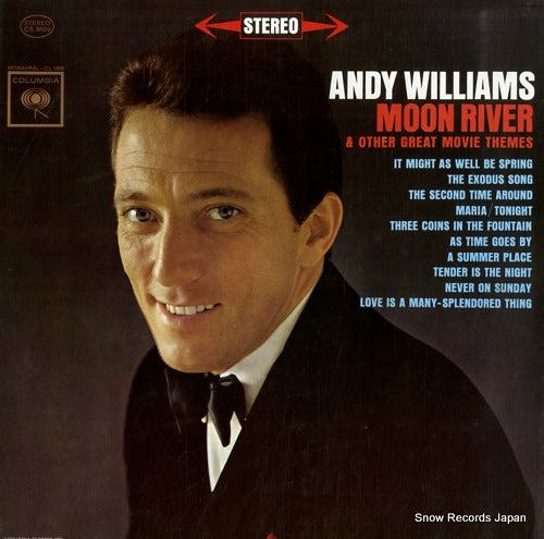 WILLIAMS, ANDY moon river & other great movie themes CS8609