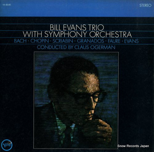 EVANS, BILL bill evans trio with symphony orchestra V6-8640