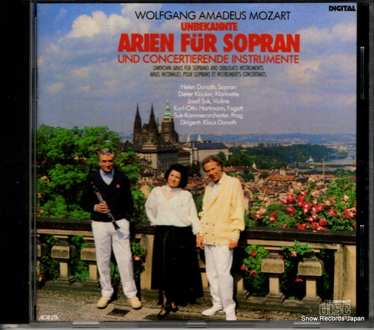 DONATH,KLAUS mozart; unbekannte arien fur sopran und concertierende instrumente 43470