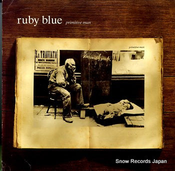 RUBY BLUE primitive man RB212