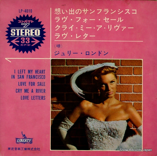 LONDON, JULIE i left my heart in san francisco LP-4010