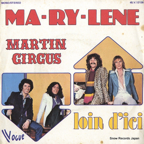 CIRCUS, MARTIN ma-ry-lene 45.V.12138
