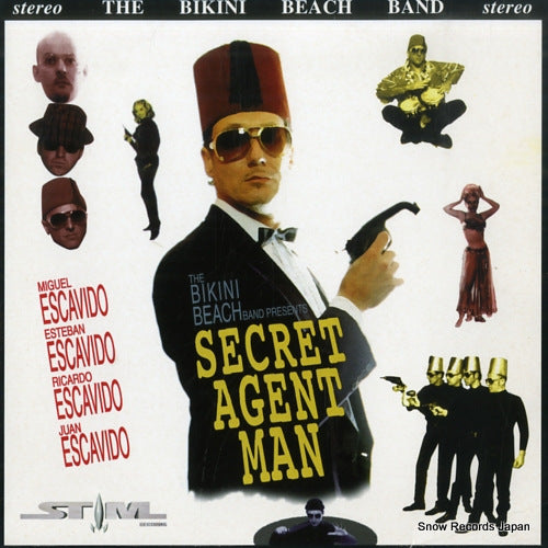 BIKINI BEACH BAND secret agent man STIM012