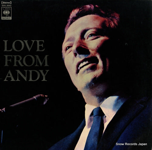 WILLIAMS, ANDY love from andy SONX60003