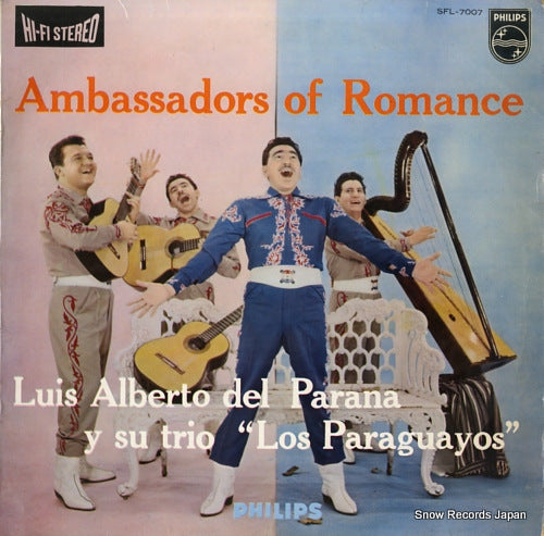 LOS PARAGUAYOS ambassadors of romance SFL-7007