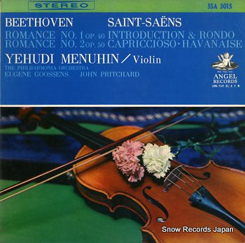 MENUHIN, YEHUDI beethoven; saint-saens 5SA5015