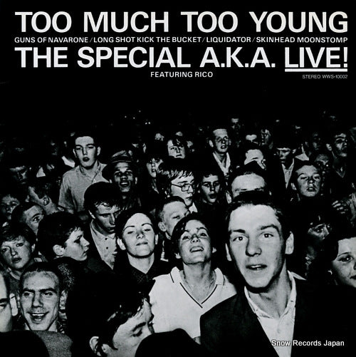 SPECIALS, THE the special a.k.a. live WWS-10002