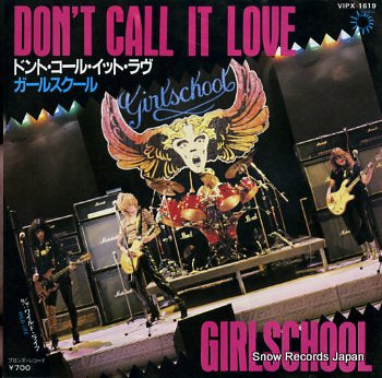 GIRLSCHOOL don't call it love VIPX-1619