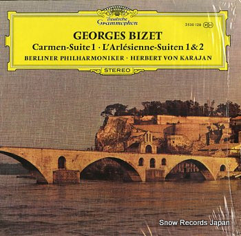 KARAJAN, HERBERT VON bizet; carmen-suite 1, l'arlesienne-suiten 1&2 2530128