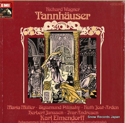 ELMENDORFF, KARL wagner; tannhauser 1C137-03130/32M