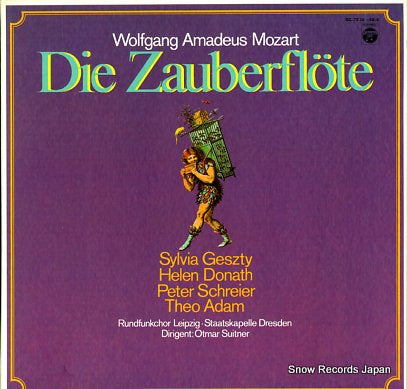 SUITNER, OTMAR mozart; die zauberflote OC-7238-40-K