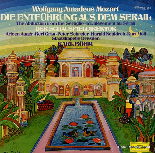 BOHM, KARL mozart; die entfuhrung aus dem serail MG8161/3