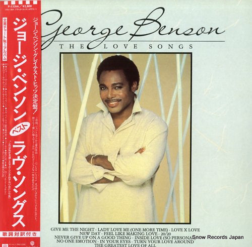 BENSON, GEORGE the love songs P-13266