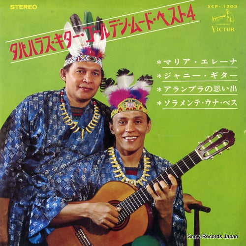 LOS INDIOS TABAJARAS guitar golden mood best 4 SCP-1303