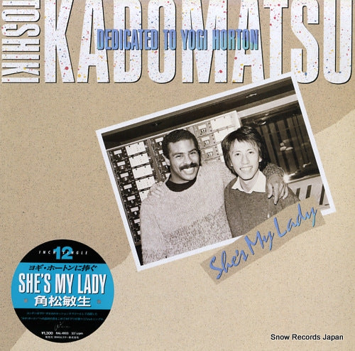 KADOMATSU, TOSHIKI she's my lady RAL-1003