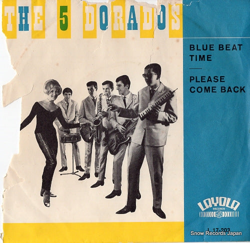 THE 5 DORADOS blue beat time L17-203