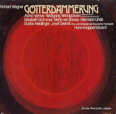 KNAPPERTSBUSCH, HANS wagner; gotterdammerung GT7043-7