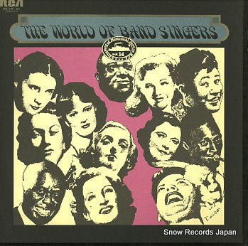 V/A the world of band singers RA-79-81