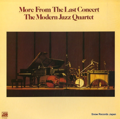 MODERN JAZZ QUARTET, THE more from the last concert P-7533A
