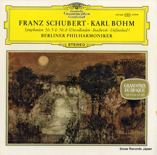 BOHM, KARL schubert; symphony nr.5 & nr.8 "unfinished" 139162
