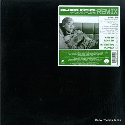KEYS, ALICIA a woman's worth (the remix) 80813-21144-1
