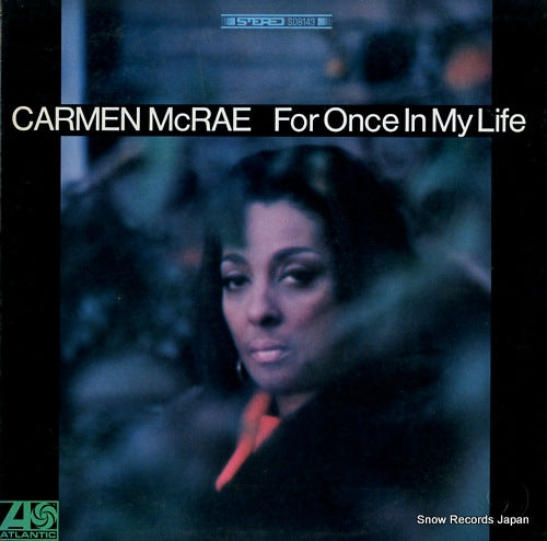 MCRAE, CARMEN for once in my life SD8143