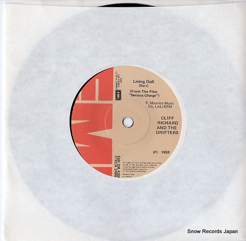 RICHARD, CLIFF, AND THE DRIFTERS living doll DB4306