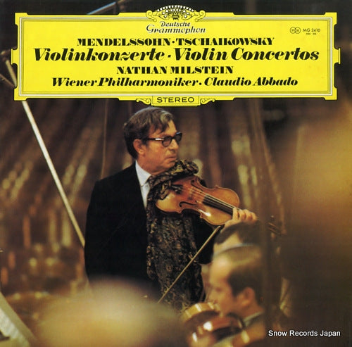 MILSTEIN, NATHAN tschaikowsky; violin concertos MG2410