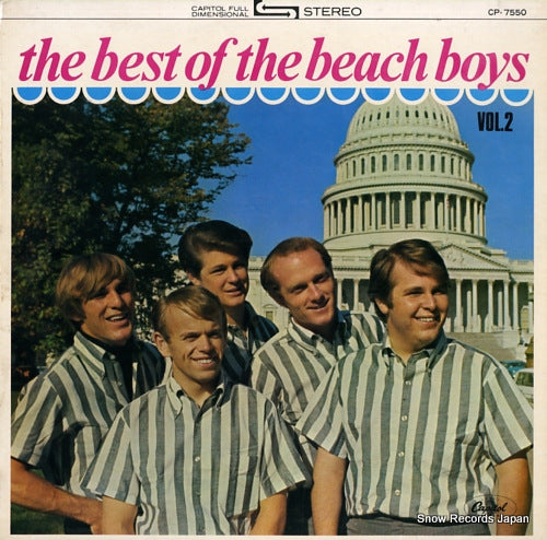 BEACH BOYS, THE best of, the no.2 CP-7550