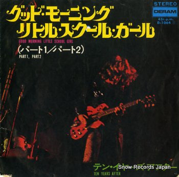 TEN YEARS AFTER good morning little school girl D-1064