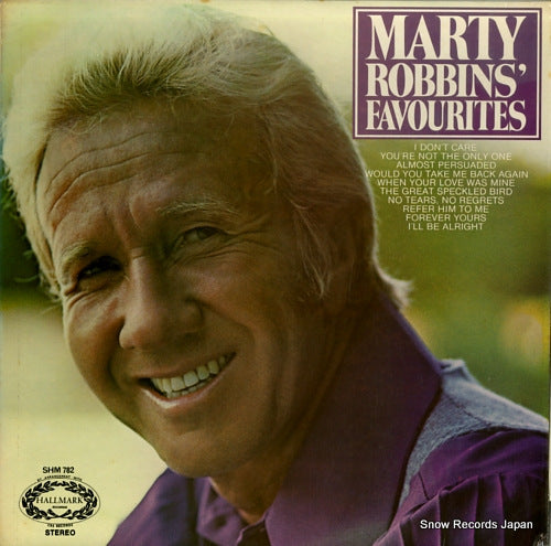 ROBBINS, MARTY marty robbins' favourites SHM782