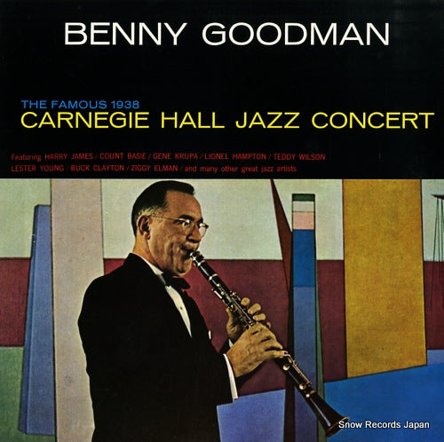 GOODMAN, BENNY carnegie hall jazz concert 36AP1502