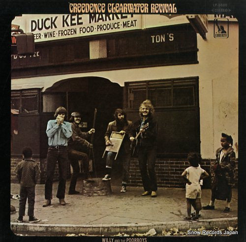 CREEDENCE CLEARWATER REVIVAL willy and the poorboys LP-8880