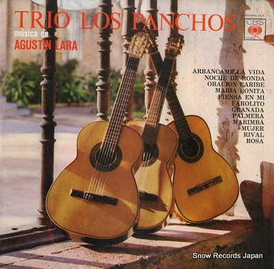 TRIO LOS PANCHOS musica de agustin lara DCA-7