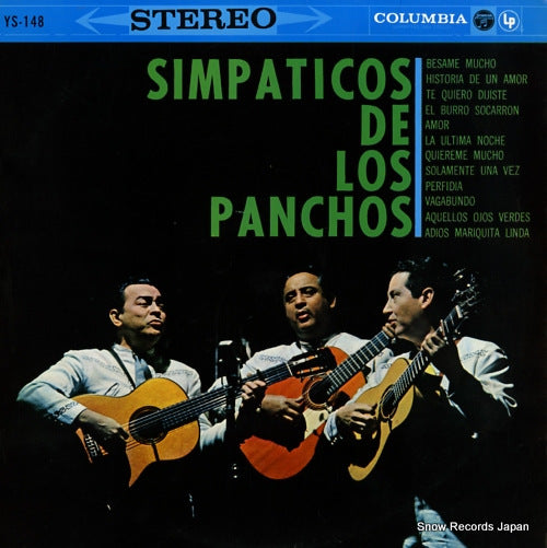 TRIO LOS PANCHOS simpaticos de los panchos YS-148