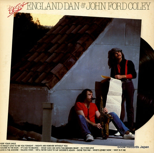 DAN, ENGLAND, AND JOHN FORD COLEY best of england dan & john ford coley P-10753A