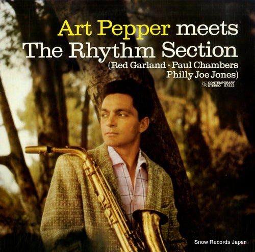 PEPPER, ART art pepper meets the rhythm section P-7563