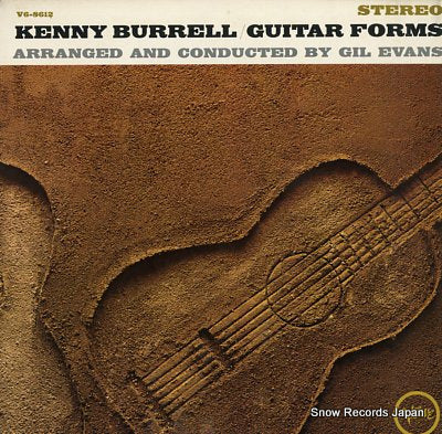 BURRELL, KENNY guitar forms V6-8612