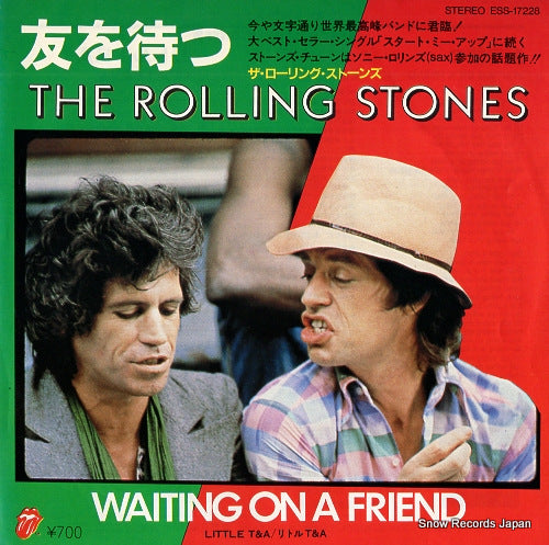 ROLLING STONES, THE waiting on a friend ESS-17228